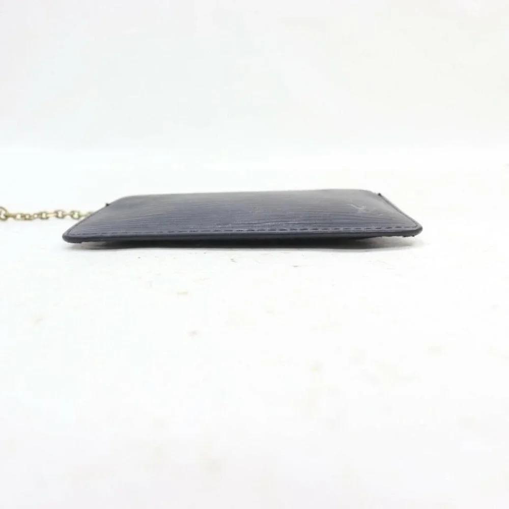 Louis Vuitton Black Epi Leather Noir Pochette Cles